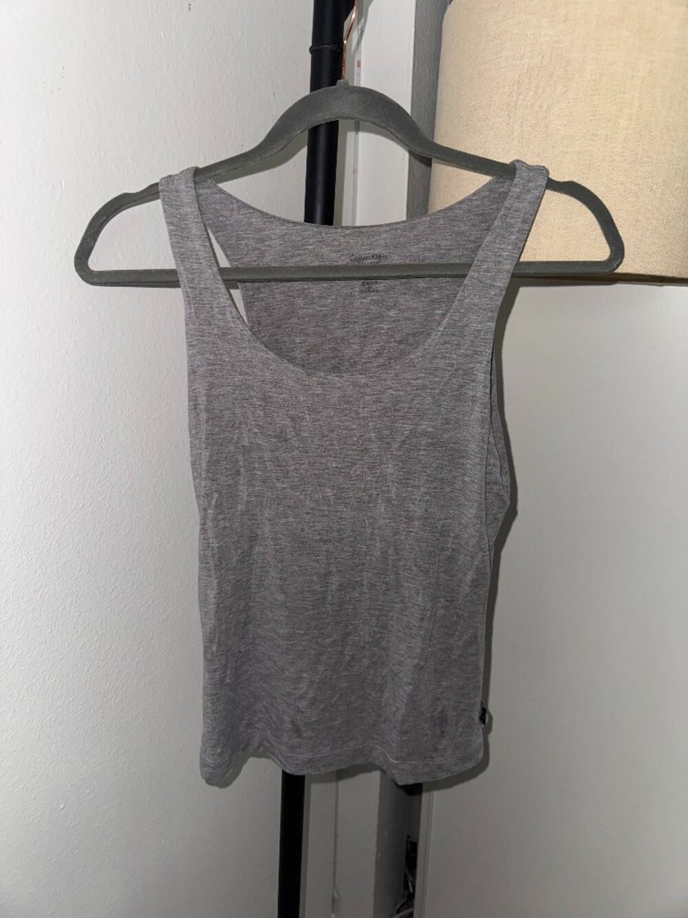 calvin klein grey tank